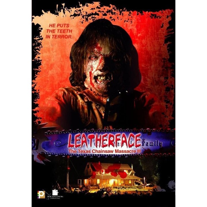 正版DVD《德州電鋸殺人狂3》Leatherface Family The Texas Chainsaw Massacr