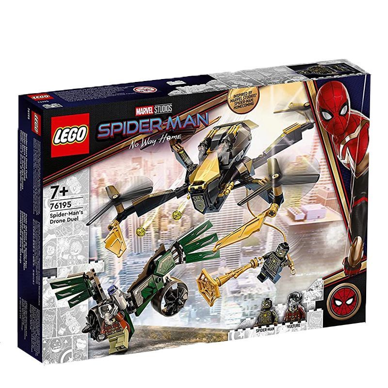 LEGO 樂高 76195 漫威 超級英雄系列 蜘蛛俠 無人機對決 拼裝 積木 玩具