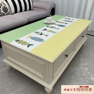 升級無味免洗茶幾桌布防水防油防燙餐桌墊PVC軟玻璃水晶板臺布【神威百貨】