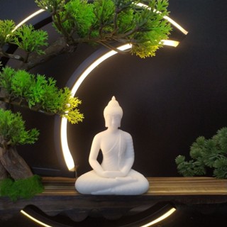 客廳禪意擺件 水月觀音 如來佛 佛祖 佛祖鵰像 玄關擺飾 居傢擺飾 居傢裝飾品 創意擺飾 電視櫃擺飾 辦公室擺飾 招財擺