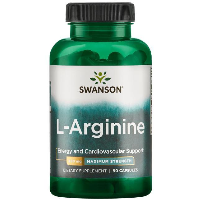 【Swanson】免運 L-Arginine 高單位左旋精氨酸(精胺酸) 850 mg 90顆