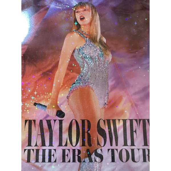 泰勒絲Tayor Swift THE ERAS TOUR 演唱會電影 威秀影城 閃亮小海報