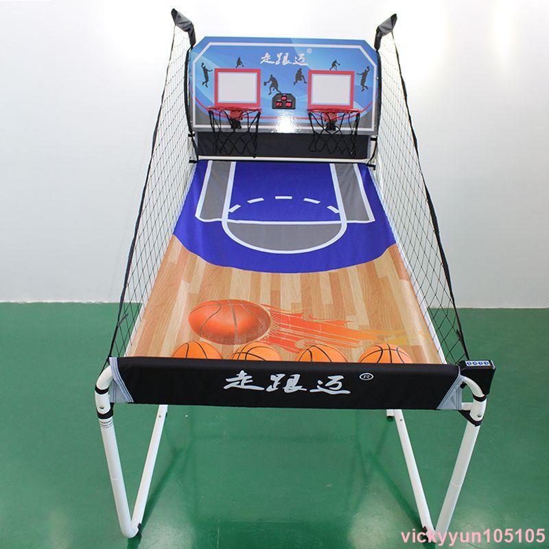 電子投籃機成人籃球機訓練器室內可折疊籃球架家用籃筐裝備🥃獨領