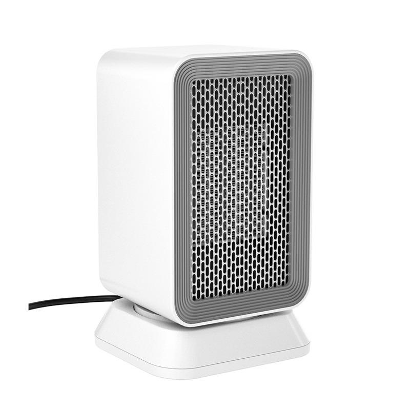 110V美規搖頭靜音取暖器 家用辦公桌面暖風機 小型暖腳暖手電暖器