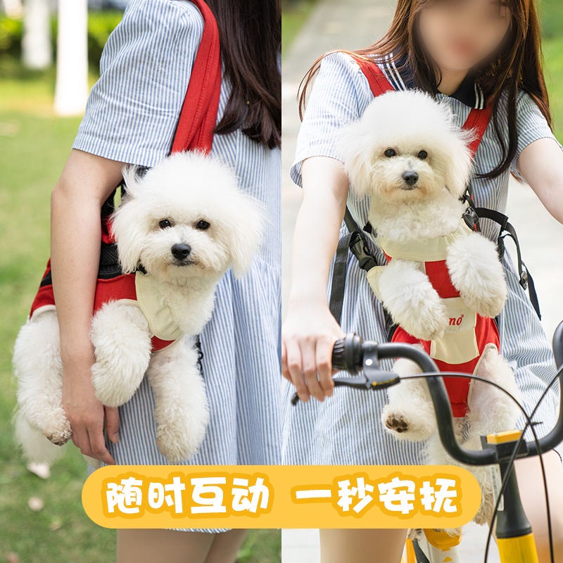 🎠寵物外出包小型犬狗狗背包外出雙肩便攜貓狗包坐電動車抱狗狗神器