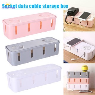 Cable Storage Box Case Wire Cable Management Socket Safety S