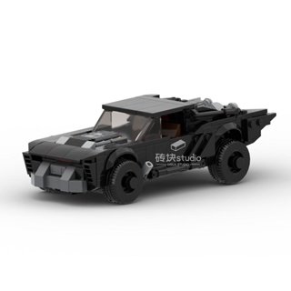 汽車積木 兼容樂高moc積木speed系列蝙蝠戰車新蝙蝠俠羅伯特電影男孩跑賽車