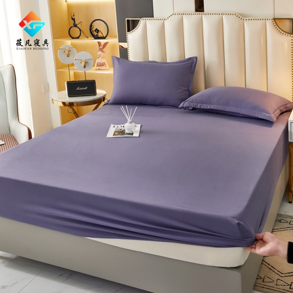 工廠 2022新款加厚素色磨毛床包 單人床包 90 200 雙人床包 床笠 素色床包 特大床包 親膚可 佳品小店