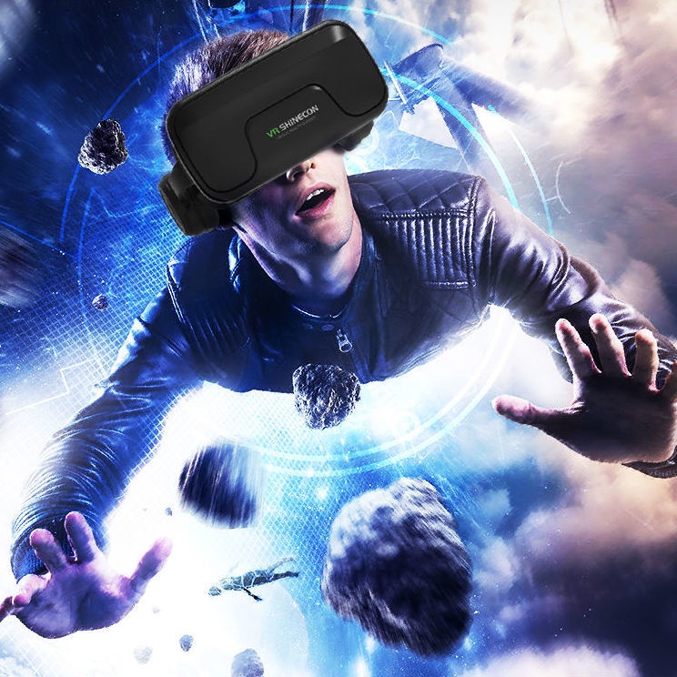 vr眼鏡 千幻魔鏡7代VR眼鏡shinecon3D虛擬現實頭盔手機專用玩具男孩盒子