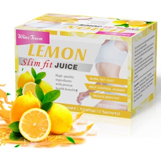 👍Lemon Juice lemon slim fit juice 5gx10bags detox cleanse👍