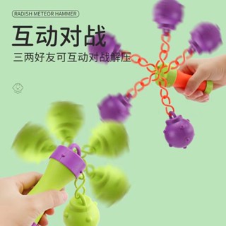 抖音玩具新款解壓重力列印網紅迷你便捷蘿卜錘子神器減壓兒童女孩透過BSMI認證：M57088