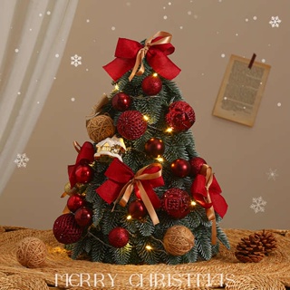 DIY聖誕樹 2023新款諾貝松耶誕樹裝飾ins小眾家用桌面耶誕節裝飾品小型擺件