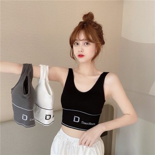 👀 OELNG 新款熱銷 運動內衣女 學生 韓版 百搭背心 新款初中生裹胸美背吊帶背心女外穿抹胸無鋼圈