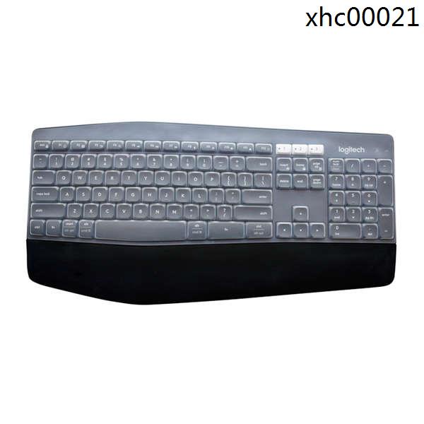 熱銷· 羅技鍵盤膜MK850 K860鍵盤保護膜矽膠防塵罩防水防塵貼膜全覆蓋