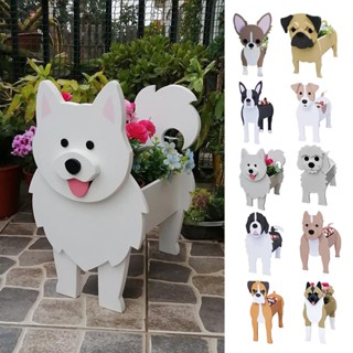 德金 24 x 18 釐米 塑膠動物花盆 花園花盆 家居裝飾 園藝用品