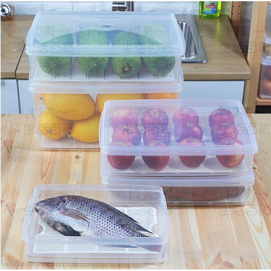 17美🦀️聯府 KEYWAY LFA1 名廚 A1長型 保鮮盒 塑膠 食物 塑膠 置物 收納盒