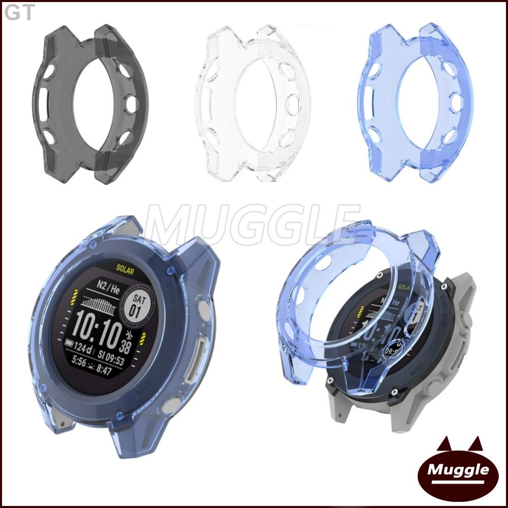 GT-佳明 智慧手錶外殼fenix 7 / 7 solar 太陽能Descent G1 tpu 保護套 garmin 保