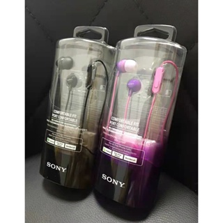 原廠盒裝耳機 索尼 高品質 耳機 MDR-EX15AP Sony入耳式耳機 五種顏色 立體聲耳麥 兼容 小米 三星 手機