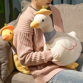 暖手抱枕 可插手 毛絨 鴨子造型 辦公室午睡枕 趴趴枕 冬季捂手枕 保暖必備