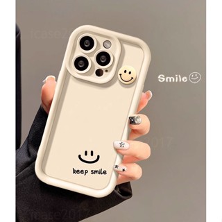 簡約笑臉咖色手機殼蘋果iPhone 16E 15 14 Plus 13 12 11 pro XS MAX i7保護殼套