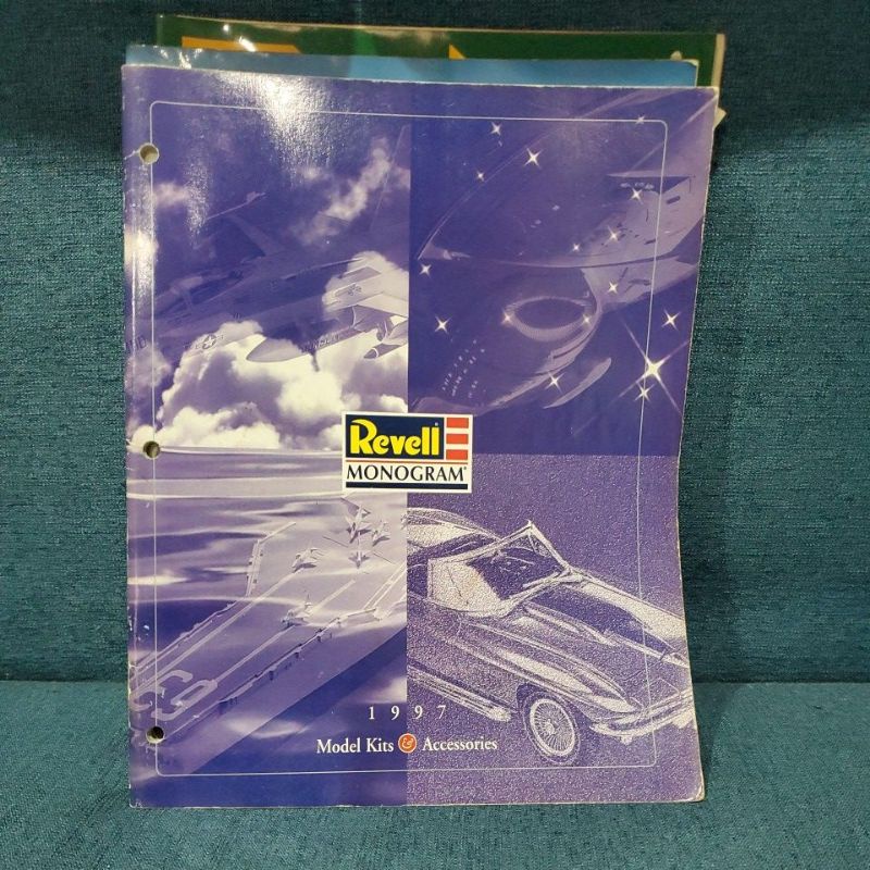 利華 REVELL 模型。1997年度商品總目錄。絕版。狀況如圖
