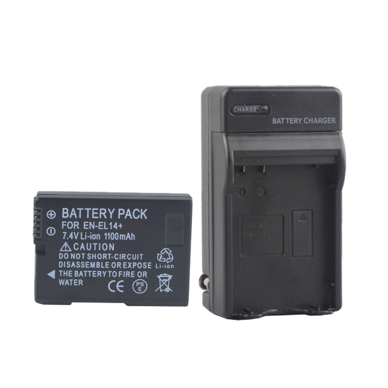 EN-EL14相機電池適用尼康D3300 D3400 D3200 D3100 D5300 D5600 D5100 D52