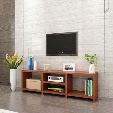 【電視櫃】電視櫃簡約現代客廳地櫃簡易小電視櫃迷你小戶型經濟型木質電視桌