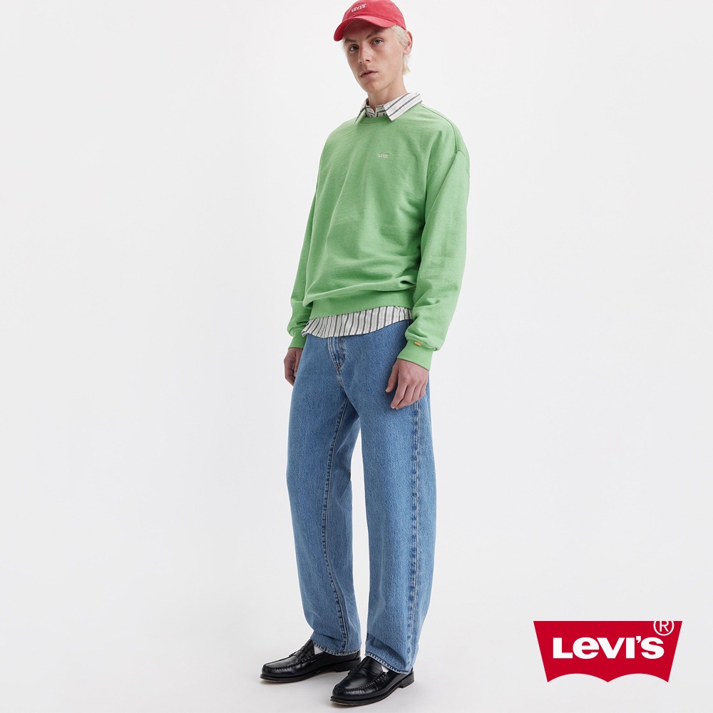 Levis 潮流寬鬆牛仔褲 / 全新版型 / 精工淺藍水洗 男款 29037-0061 人氣新品