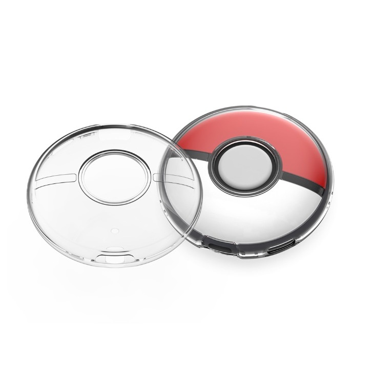 自動抓寶神器 精靈寶可夢 Pokémon GO Plus + 睡眠精靈球 PC 水晶殼 透明保護殼 防撞【台中大眾電玩】