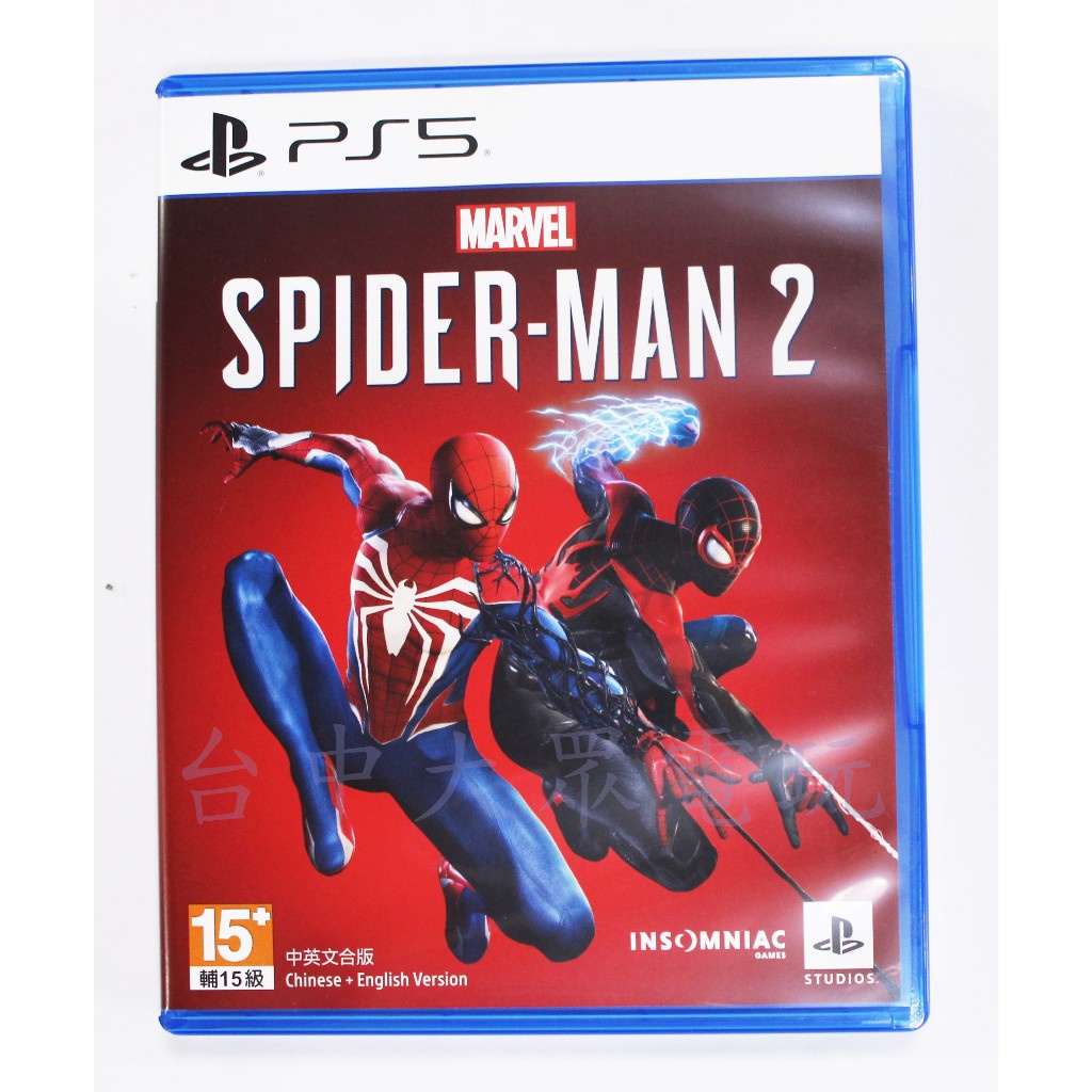 PS5 漫威蜘蛛人 2 Marvel's Spiderman 2 蜘蛛人 (中文版)**(二手商品)【台中大眾電玩】