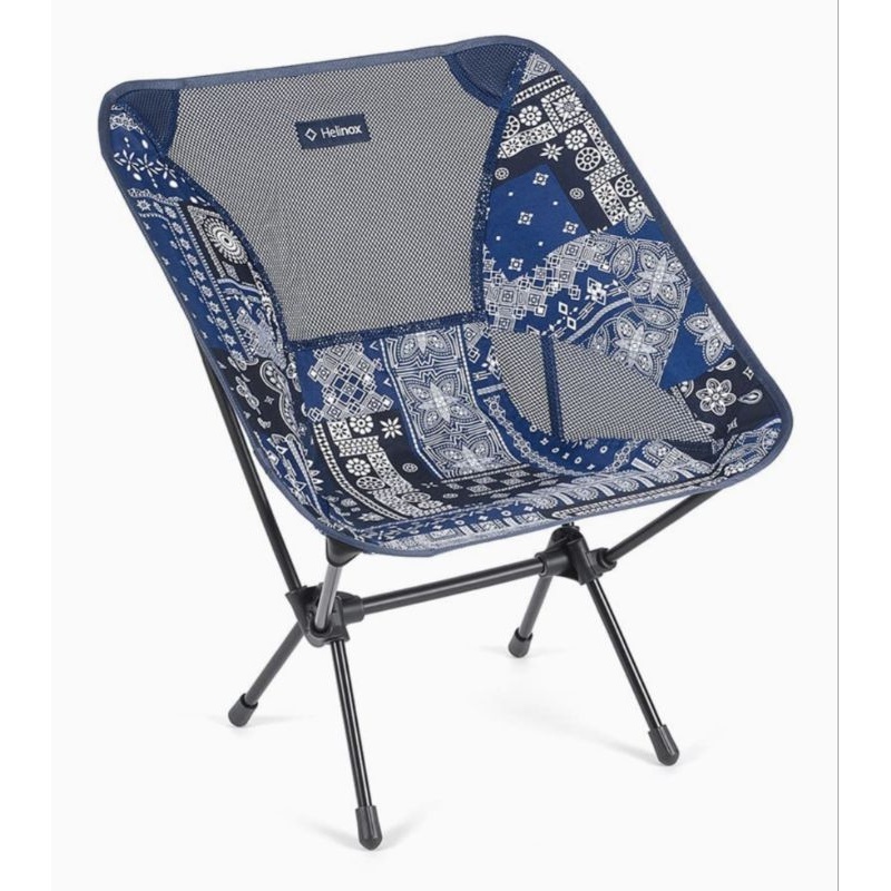 Helinox Chair One - Blue Bandanna 藍紋拼布 - 2022限定 (3200面交)