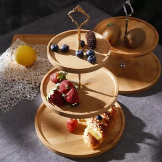 【創意家居】三層水果盤創意家用現代網紅餐廳客廳多雙層下午茶點心蛋糕木架子