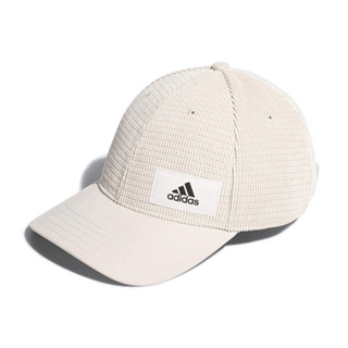 Adidas FL Q4 CAP 男款 女款 米白色 遮陽帽 運動帽 燈芯絨 棒球帽 IK7310