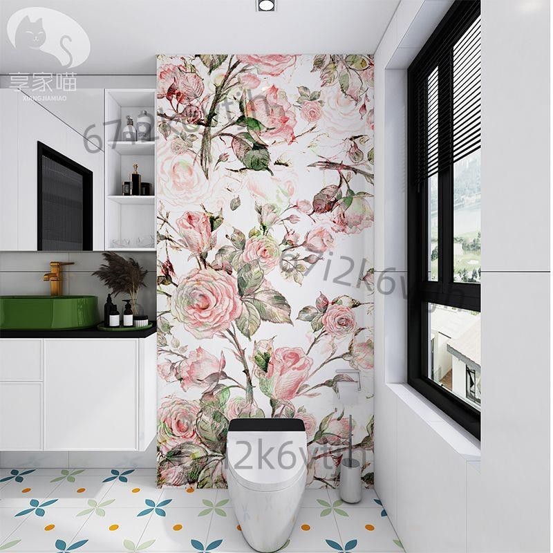 法式衛生間瓷磚植物花卉浴室墻磚廚房廁所花磚餐廳藝術花片磚圖案67i2k6vtjh