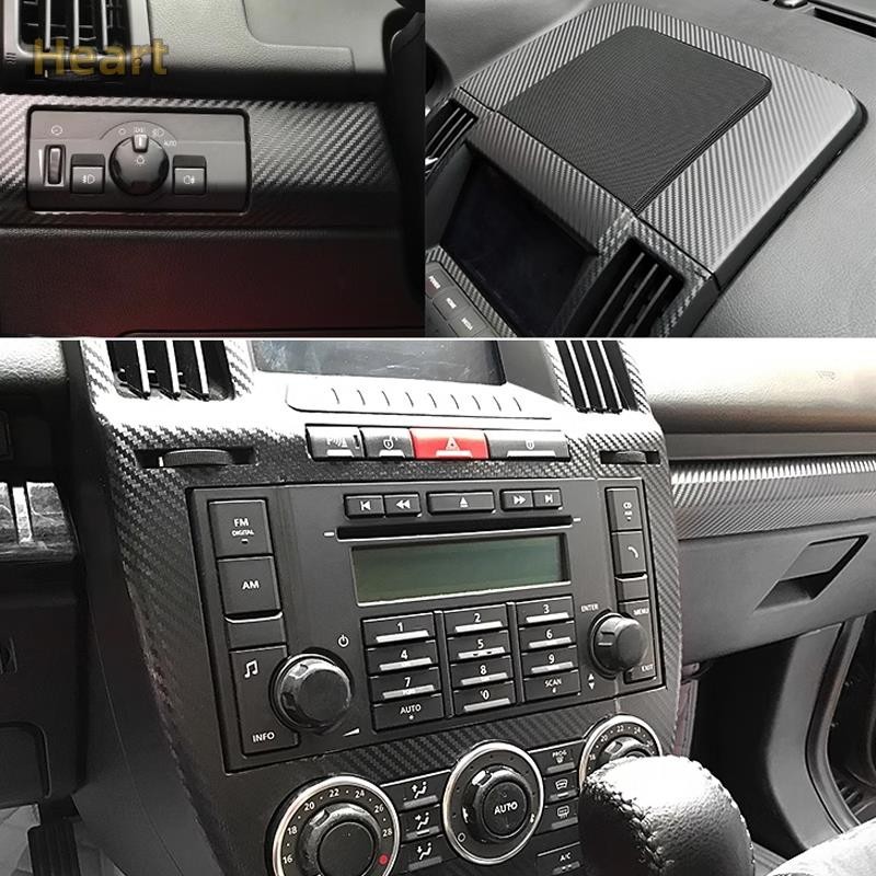 【卡諾】Land Rover Freelander 2 荒野路華神行者2內裝卡夢貼膜 電動窗扶手 中控排擋