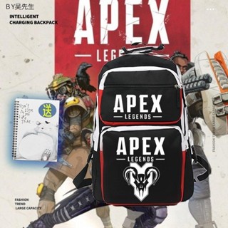 apex apex週邊 Apex英雄Legends電玩週邊男女青少年學生雙肩背包大容量書包休閒