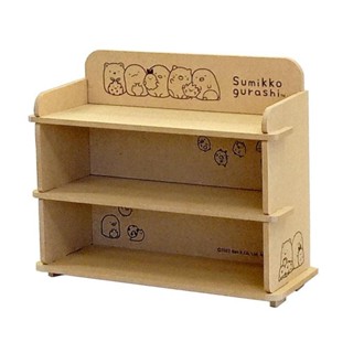 免運 現貨 角落生物 Sumikko Gurashi 組立式木製小物收納架(天然木) 日本製 賣場多款任選