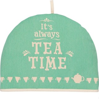 台灣現貨 美國《NOW》茶壺保溫帽(午茶綠) | 保溫套 茶壺套 茶具