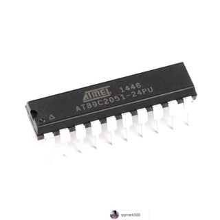 【琪琪優選】全新原裝 AT89C2051-24PU 8位微控制器 8051 2K快閃記憶體 DIP-20-qqmark588-