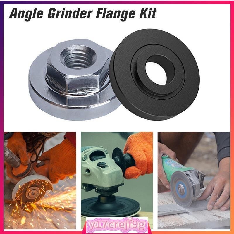 2Pcs M10 Angle Grinder Flange Kit Angle Grinder Replacement