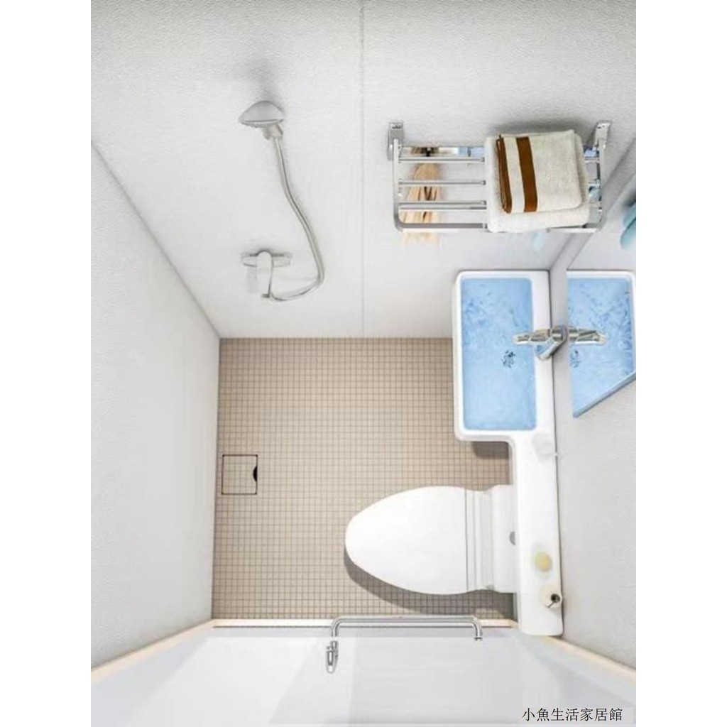High Quality 全SMC整體浴室日式一體式衛生間干濕分離免做防水集成淋浴房