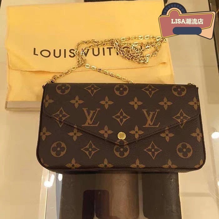 【二手】LV 路易威登 M61276 三件式 信封式 斜背包 紫紅色 晚宴包 手拿包超美~ N63032 N63