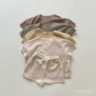 嬰兒衣服 寶寶套裝 寶寶衣服 嬰兒套裝 兒童短袖套裝 針織舒適套裝 可愛套裝 嬰兒服 兒童運動套裝 幼童衣服 新生兒衣服