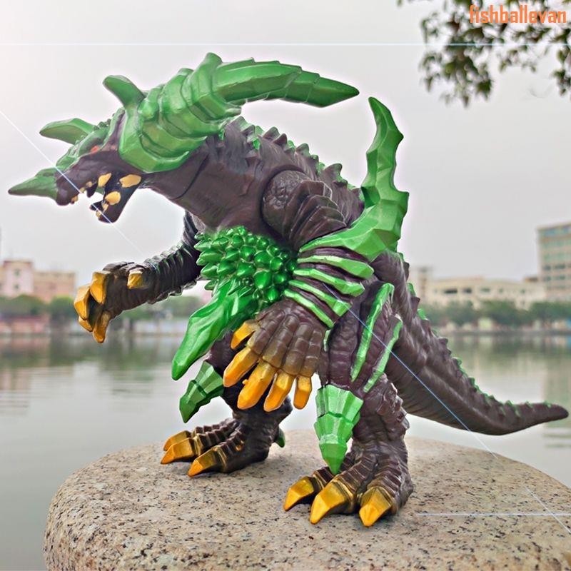 奧特曼怪獸之王魂晶哥莫拉大號軟膠可動怪獸模型兒童玩具