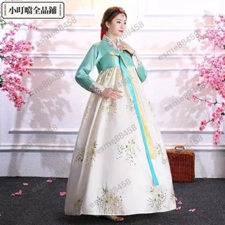 閃購/韓服朝鮮服裝鮮族服傳統改良韓國宮廷古裝大長民族舞蹈演出服/esme88458