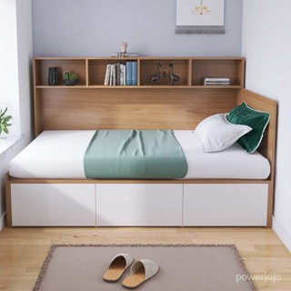 [❥power全屋傢具]支援客製 收納書架床 雙人床 單人床 空間收納帶抽屜床架 儲物床加 置物床架床下抽屜床組