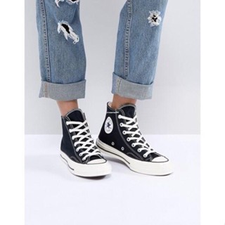 CONVERSE CHUCK TAYLOR ALL STAR '70 黑 高筒 皮標高幫運動鞋