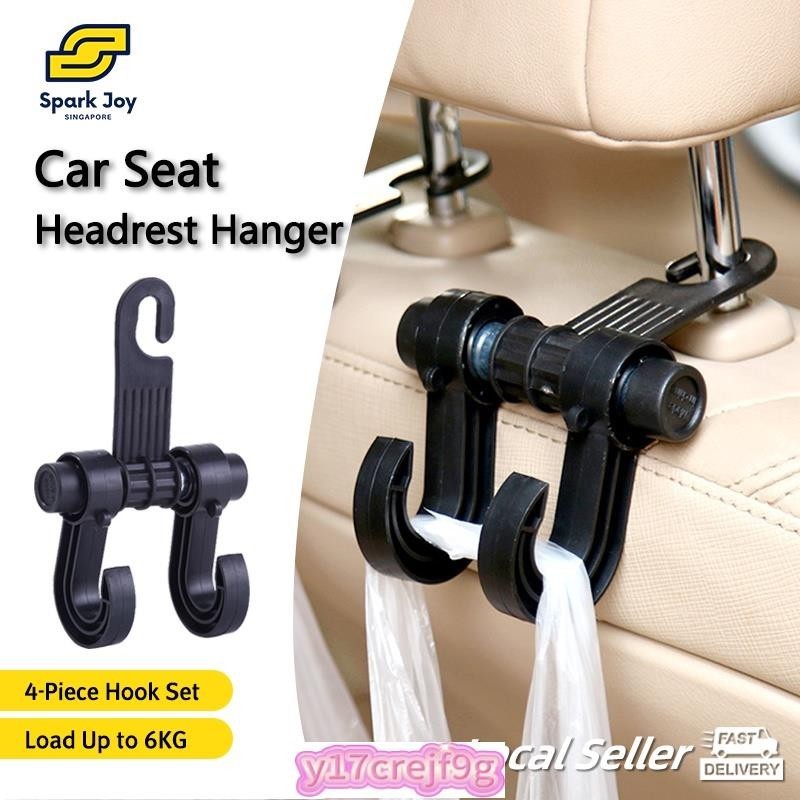 4PCS Car Seat Rest Hook Multifunctional Car Seat Headrest Or