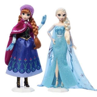 Disney Frozen /迪士尼正版冰雪奇緣公仔 Anna and Elsa/超級精緻版/需耐心等待2-3禮拜
