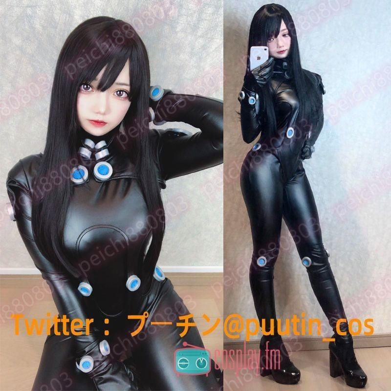 殺戮都市cos服 Gantz PU皮緊身衣cos下平玲花 山咲杏女戰斗服💕優萌好物PPPP